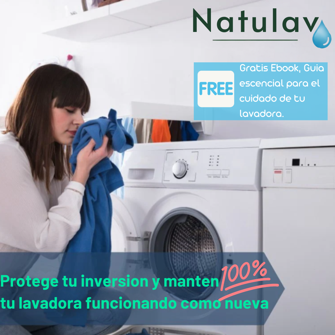 Pastillas efervescentes para limpieza de lavadora | Natulav®